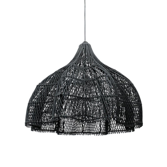 hanging lamp FLOWER - 60 cm -black